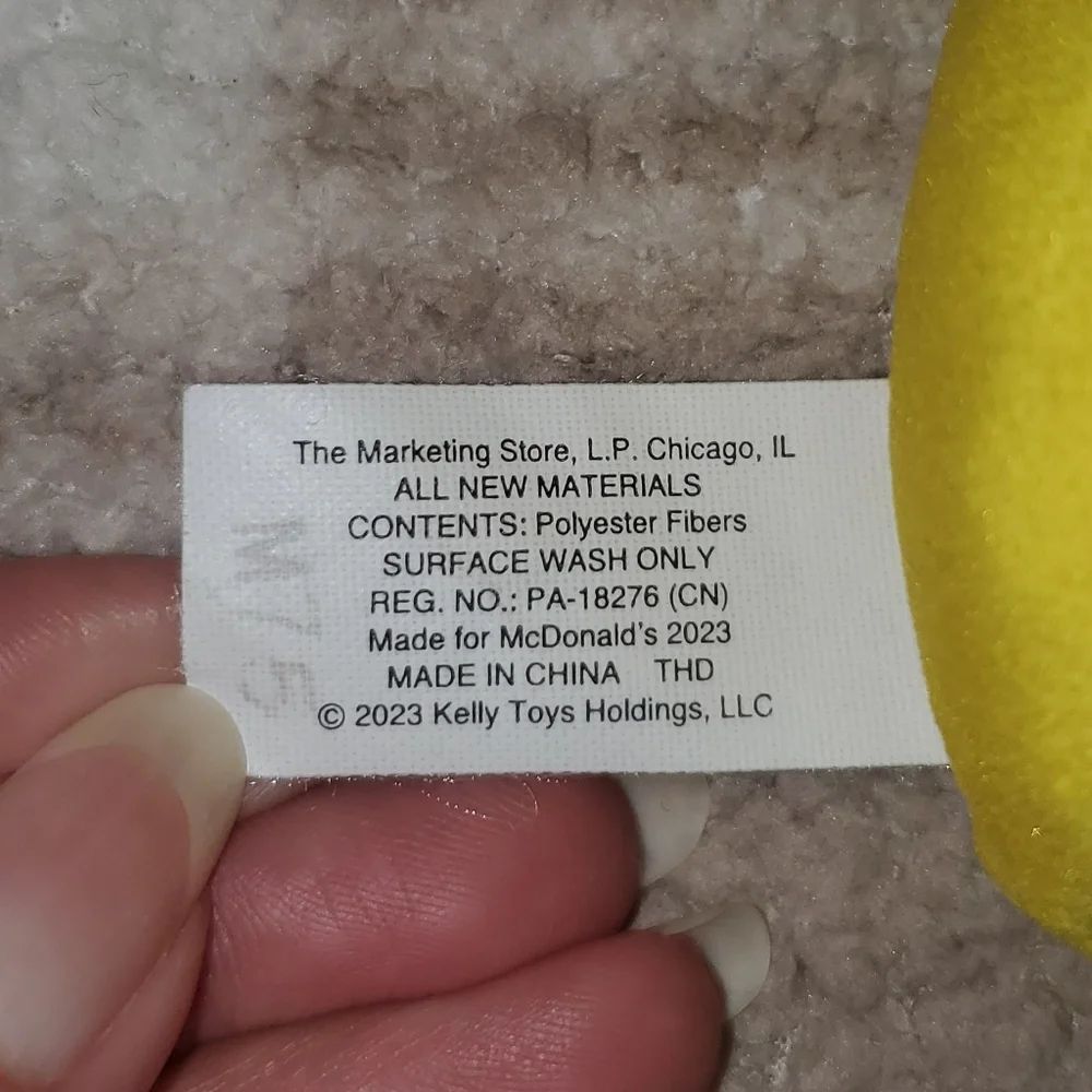 5 for $20 | Squishmallows x McDonald's Sunny the Bee 2023 Mini Plush - Picture 4 of 9